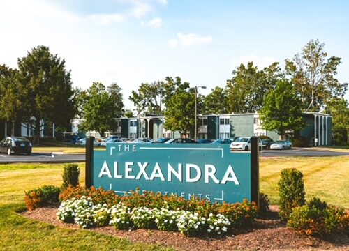 sign - the alexandra apartments